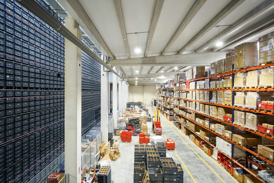 Ethan Distribution store shelves