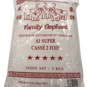 FAMILY ELEPHANT RIZ CASSE 2 FOIS 5KG