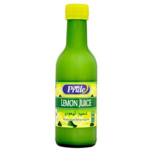 PRIDE LEMON JUICE 12X250ML