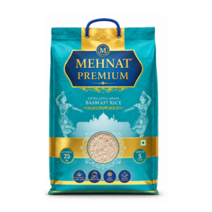 MEHNAT PREMIUM BASMATI RICE 20KG 36.40€TTC