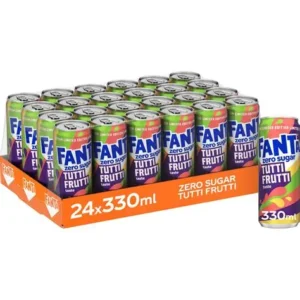 FANTA ZERO TUTTI FRUTTI 24X33CL