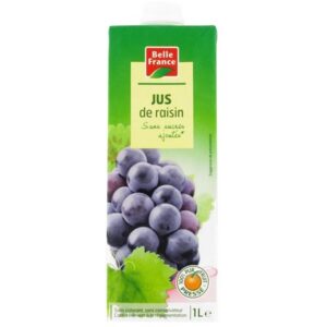 BELLE FRANCE JUS DE RAISIN 8X1L