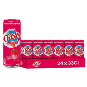 OASIS FRAISE FRAMBOISE 24X33CL         13€TTC