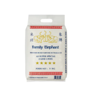FAMILY ELEPHANT RIZ CASSE 1 FOIS 5KG