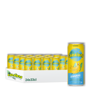 CARAIBOS BANANE 24X33CL