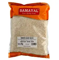 SAMAYAL WHITE RAW RICE 1KG