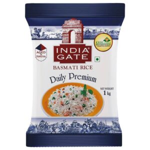 INDIA GATE BASMATI RICE PREMIUM 8X1KG