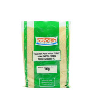 SUBASH PARBOILED COUNTRY RICE 1KG