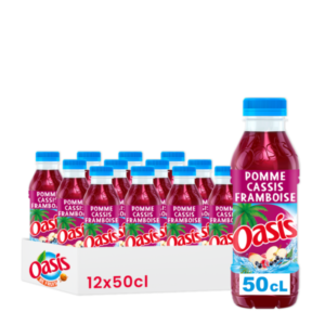 OASIS POMME CASSIS 12X50CL