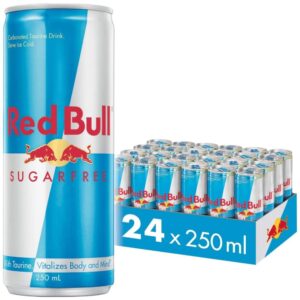 REDBULL SUGAR FREE 24X250ML