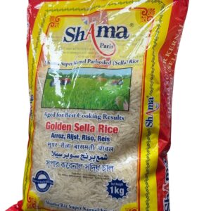 SHAMA SUPER KERNAL PAR BOILED SELLA RICE 1KG