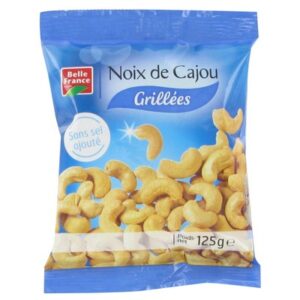 BELLE FRANCE NOIX DE CAJOU SANS SEL 12X125G