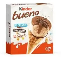 KINDER BEUNO CONE CLASSIC 4PCS