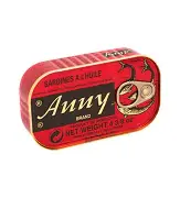 ANNY SARDINE A L'HUILE NATURE 125