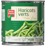 1/2 HARICOT EXT.FINS BELLE FRANCE 400G