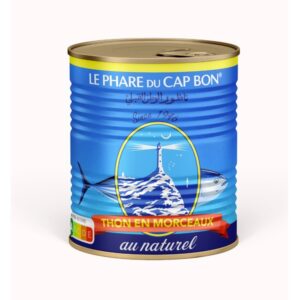PHARE DU CAP BON THON EN MORCEAUX À L'HUILE 800G